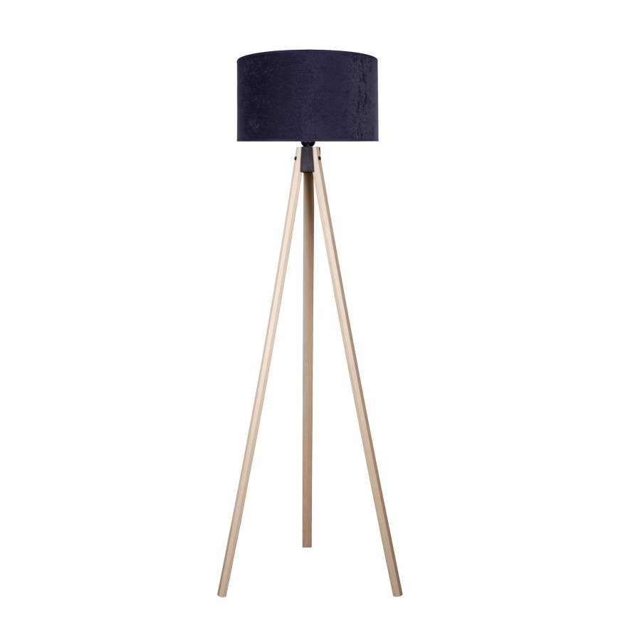Brilagi - Lámpara de pie VELVET 1xE27/60W/230V beige/azul