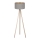 Brilagi - Lámpara de pie VELVET 1xE27/60W/230V beige/gris