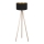 Brilagi - Lámpara de pie VELVET 1xE27/60W/230V beige/negro
