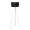 Brilagi - Lámpara de pie VELVET 1xE27/60W/230V blanco/azul