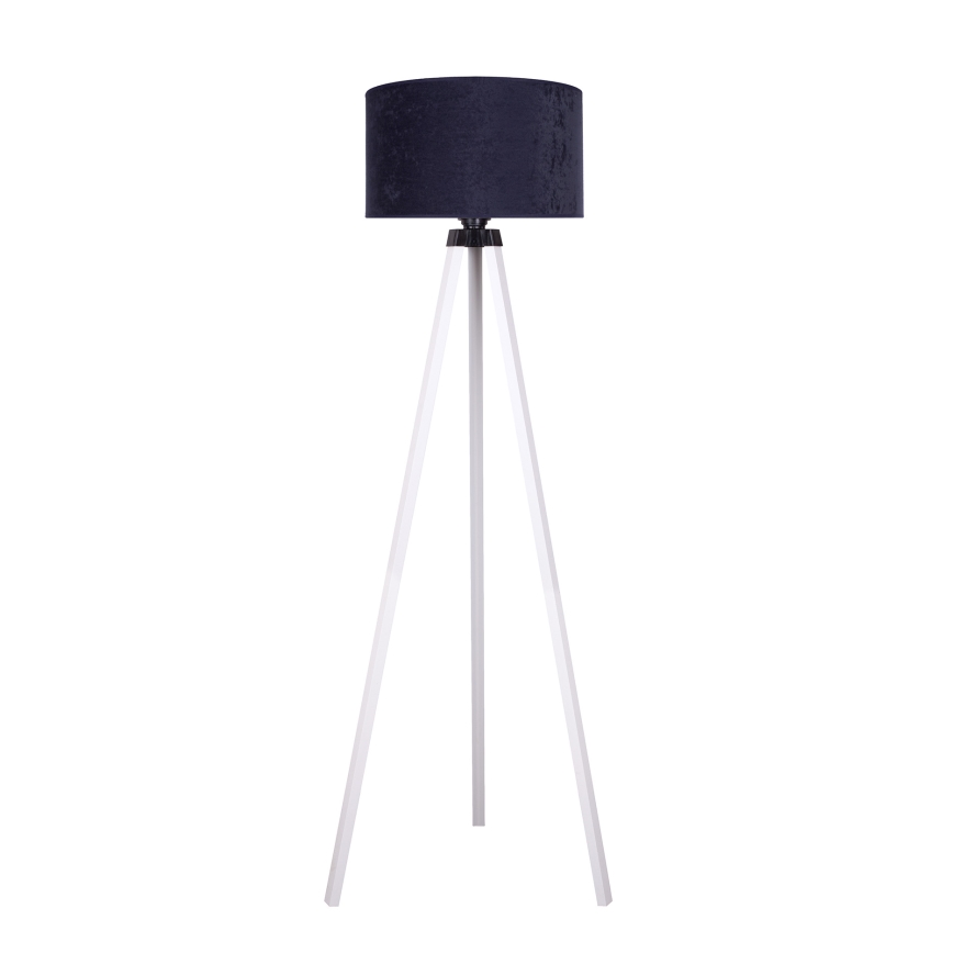 Brilagi - Lámpara de pie VELVET 1xE27/60W/230V blanco/azul