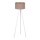 Brilagi - Lámpara de pie VELVET 1xE27/60W/230V blanco/beige