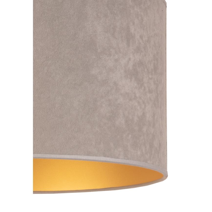Brilagi - Lámpara de pie VELVET 1xE27/60W/230V blanco/gris