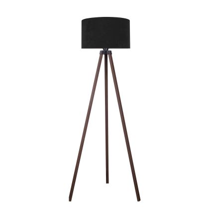 Brilagi - Lámpara de pie VELVET 1xE27/60W/230V marrón/negro