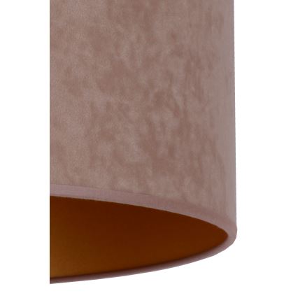 Brilagi - Lámpara de pie VELVET 1xE27/60W/230V wenge/beige