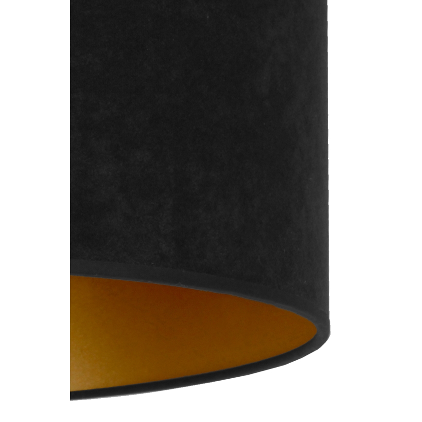 Brilagi - Lámpara de pie VELVET 1xE27/60W/230V wenge/negro