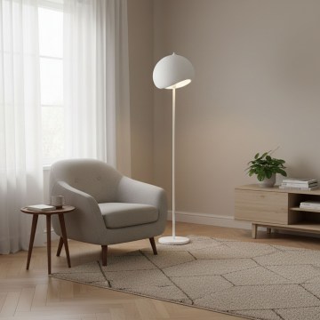 Brilagi - Lámpara de pie WABI SABI 1xE27/40W/230V blanca
