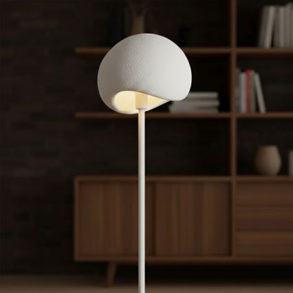 Brilagi - Lámpara de pie WABI SABI 1xE27/40W/230V blanca