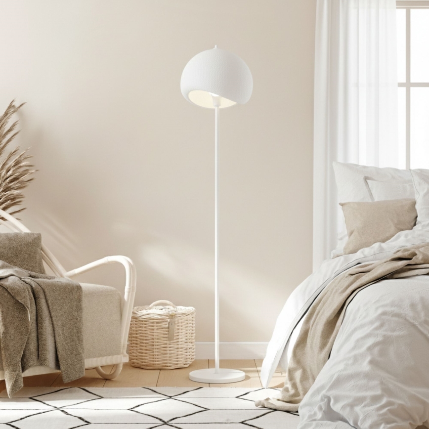 Brilagi - Lámpara de pie WABI SABI 1xE27/40W/230V blanca
