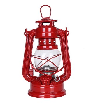 Brilagi - Lámpara de queroseno LANTERN 19 cm roja