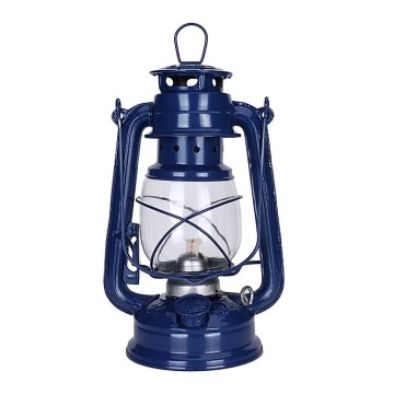 Brilagi - Lámpara de queroseno LANTERN 24,5 cm azul oscuro
