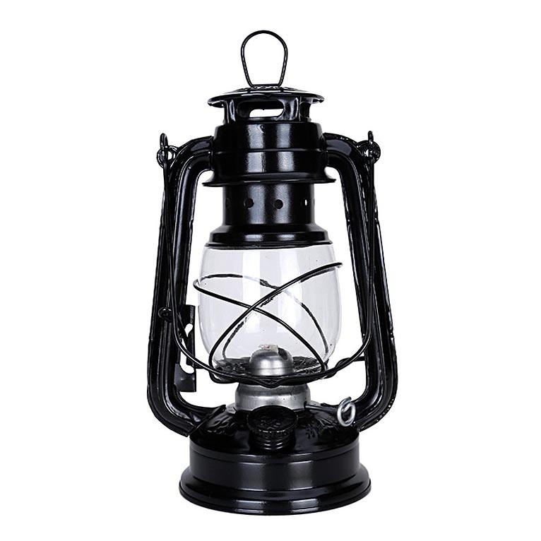 Brilagi - Lámpara de queroseno LANTERN 24,5 cm negro