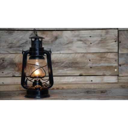 Brilagi - Lámpara de queroseno LANTERN 28 cm negro