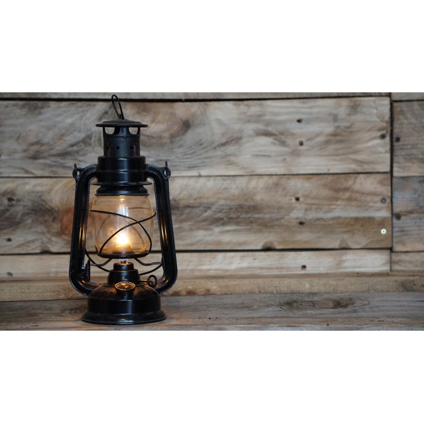 Brilagi - Lámpara de queroseno LANTERN 28 cm negro