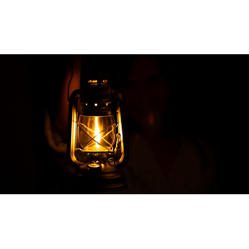 Brilagi - Lámpara de queroseno LANTERN 28 cm negro