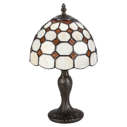 Brilagi - Lámpara de sobremesa Tiffany DORAN 1xE14/40W/230V