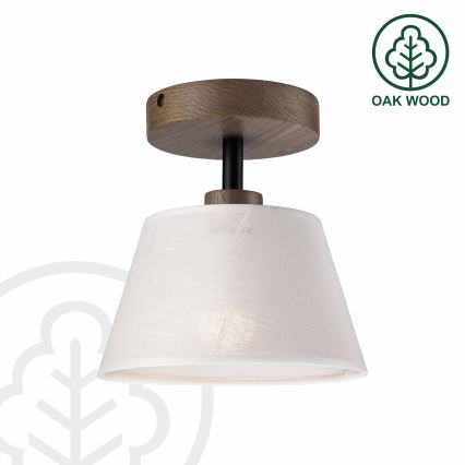 Brilagi - Lámpara de techo ANTHONY 1xE14/60W/230V roble/blanco