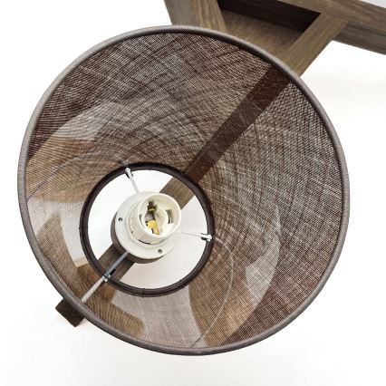 Brilagi - Lámpara de techo ANTHONY 3xE14/40W/230V roble/marrón