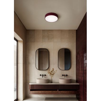 Brilagi - Lámpara de techo CLARE 3xE27/24W/230V Ø 40 cm burdeos