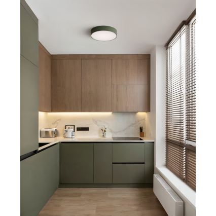 Brilagi - Lámpara de techo CLARE 3xE27/24W/230V Ø 40 cm caqui