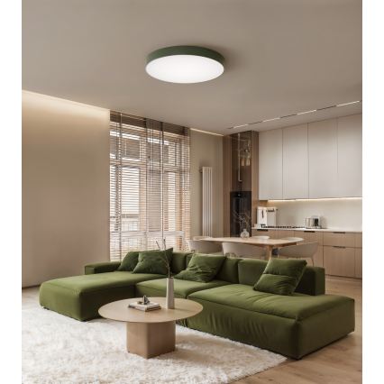 Brilagi - Lámpara de techo CLARE 4xE27/24W/230V diámetro 50 cm caqui