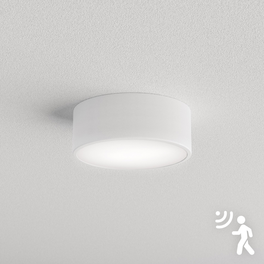 Brilagi - Lámpara de techo con sensor CLARE 1xE27/40W/230V, diámetro 20 cm, blanco