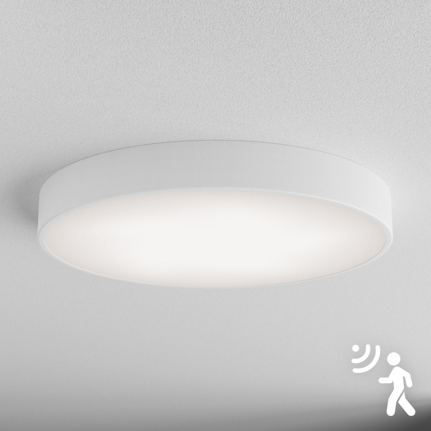 Brilagi - Lámpara de techo con sensor CLARE, 5x E27, 24W/230V, diámetro 60 cm, blanca