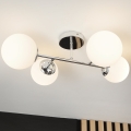 Brilagi - Lámpara de techo de montaje en superficie MALONY 4xE14/20W/230V cromo brillante