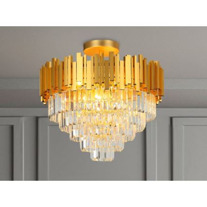 Brilagi - Lámpara de techo de montaje en superficie PLAZA 9xE14/40W/230V