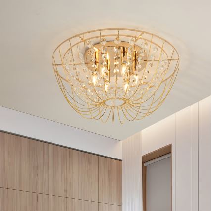 Brilagi - Lámpara de techo de montaje en superficie VASTERAS 6xE14/40W/230V Ø 60 cm