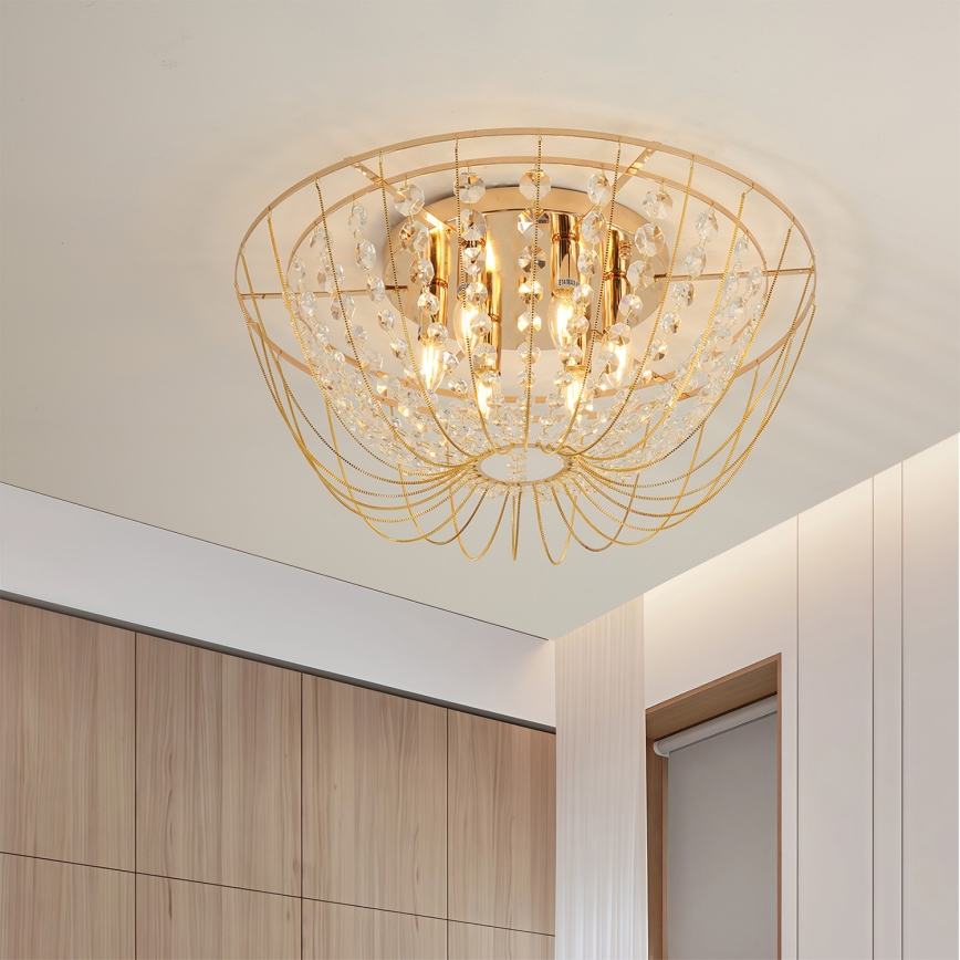 Brilagi - Lámpara de techo de montaje en superficie VASTERAS 6xE14/40W/230V Ø 60 cm