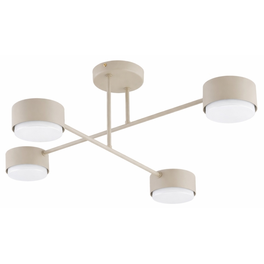 Brilagi - Lámpara de techo de superficie 4xGX53/12W/230V negra