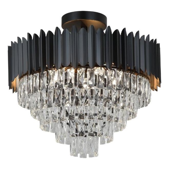 Brilagi - Lámpara de techo de superficie CARLOS 9xE14/40W/230V Ø 60 cm