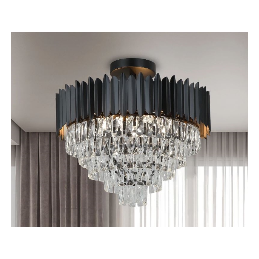 Brilagi - Lámpara de techo de superficie CARLOS 9xE14/40W/230V Ø 60 cm