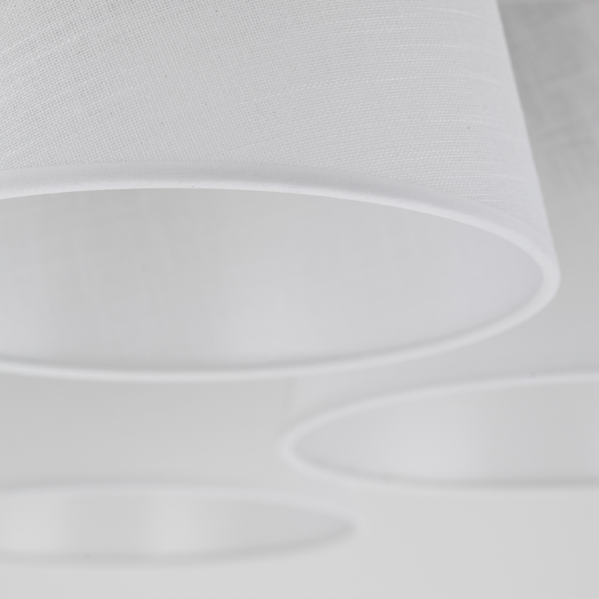 Brilagi - Lámpara de techo de superficie LATTE 5xE27/15W/230V pino/blanco