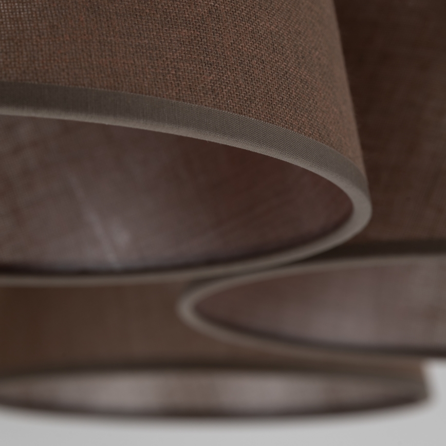 Brilagi - Lámpara de techo de superficie LATTE 5xE27/15W/230V pino/marrón