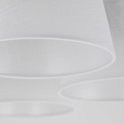 Brilagi - Lámpara de techo de superficie LATTE 5xE27/60W/230V pino/blanco