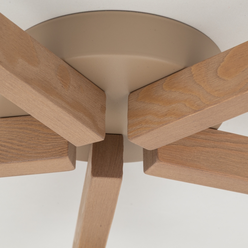 Brilagi - Lámpara de techo de superficie LATTE SABIA 5xE27/15W/230V pino/blanco