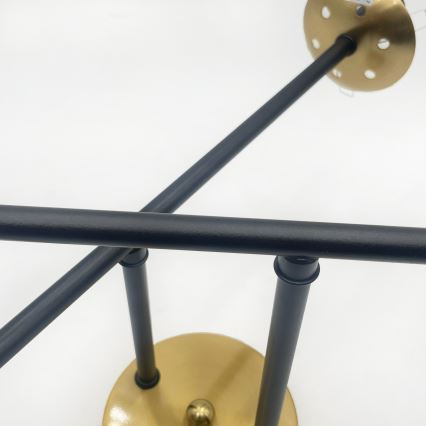 Brilagi - Lámpara de techo de superficie MALIVA 4xE14/15W/230V dorada