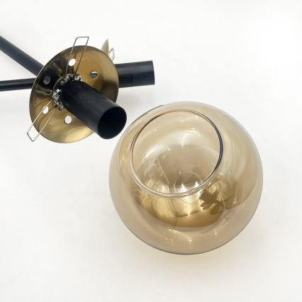 Brilagi - Lámpara de techo de superficie MALIVA 4xE14/15W/230V dorada