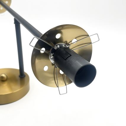 Brilagi - Lámpara de techo de superficie MALIVA 4xE14/15W/230V dorada