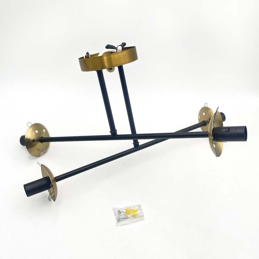 Brilagi - Lámpara de techo de superficie MALIVA 4xE14/15W/230V dorada