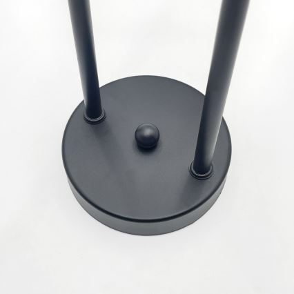 Brilagi - Lámpara de techo de superficie MALIVA 4xE14/15W/230V negra/transparente