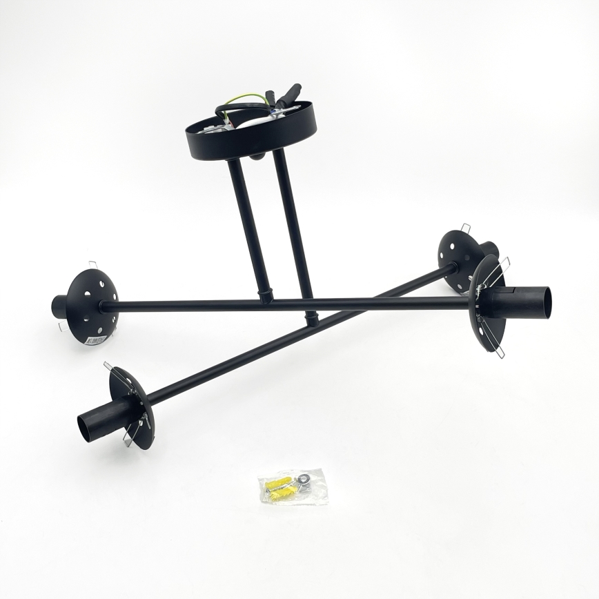 Brilagi - Lámpara de techo de superficie MALIVA 4xE14/15W/230V negro/blanco