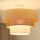 Brilagi - Lámpara de techo DENVER LUNETA 1xE27/15W/230V diá. 45 cm beige/marrón/color crema