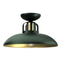 Brilagi - Lámpara de techo FLAMENGO 1xE27/60W/230V verde