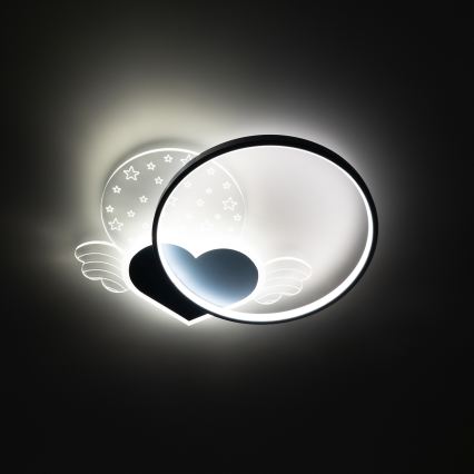 Brilagi - Lámpara de techo infantil LED LOVE LED/48W/230V 3000/4500/6000K azul