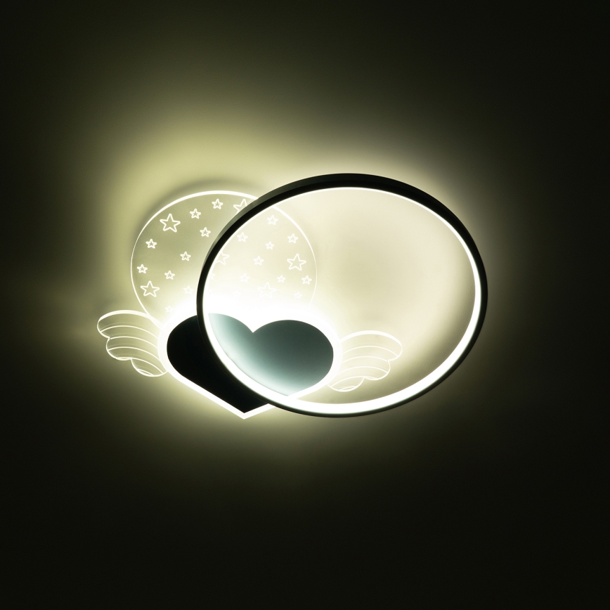 Brilagi - Lámpara de techo infantil LED LOVE LED/48W/230V 3000/4500/6000K azul