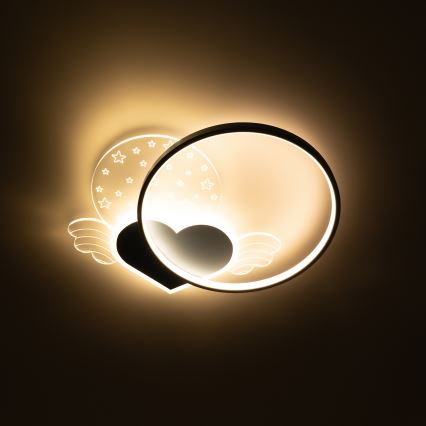 Brilagi - Lámpara de techo infantil LED LOVE LED/48W/230V 3000/4500/6000K azul