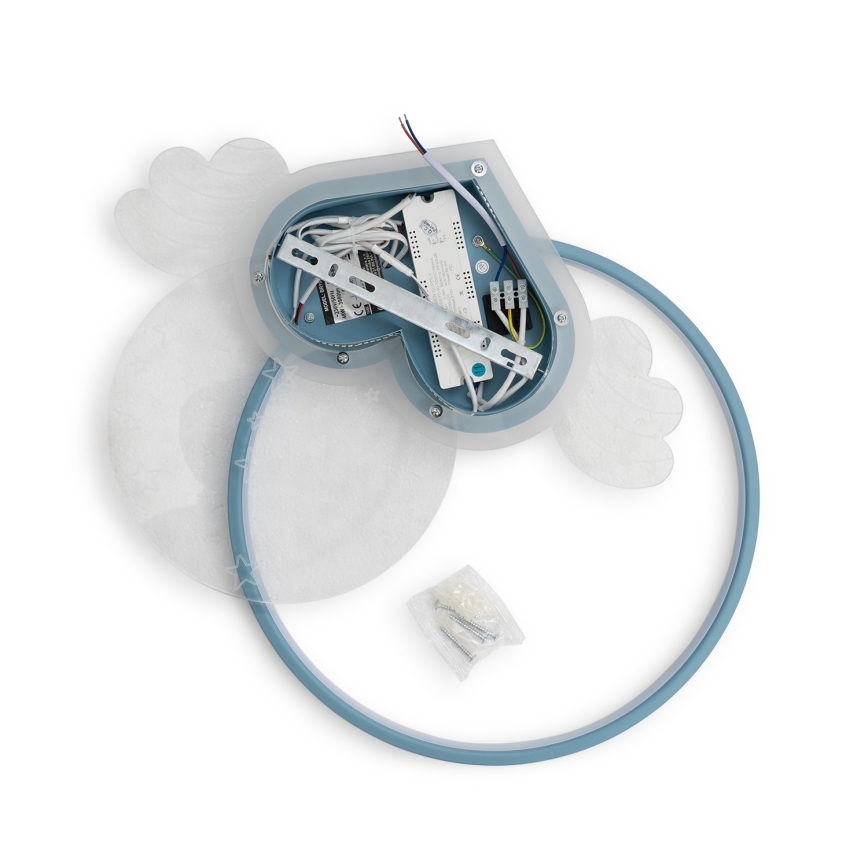 Brilagi - Lámpara de techo infantil LED LOVE LED/48W/230V 3000/4500/6000K azul